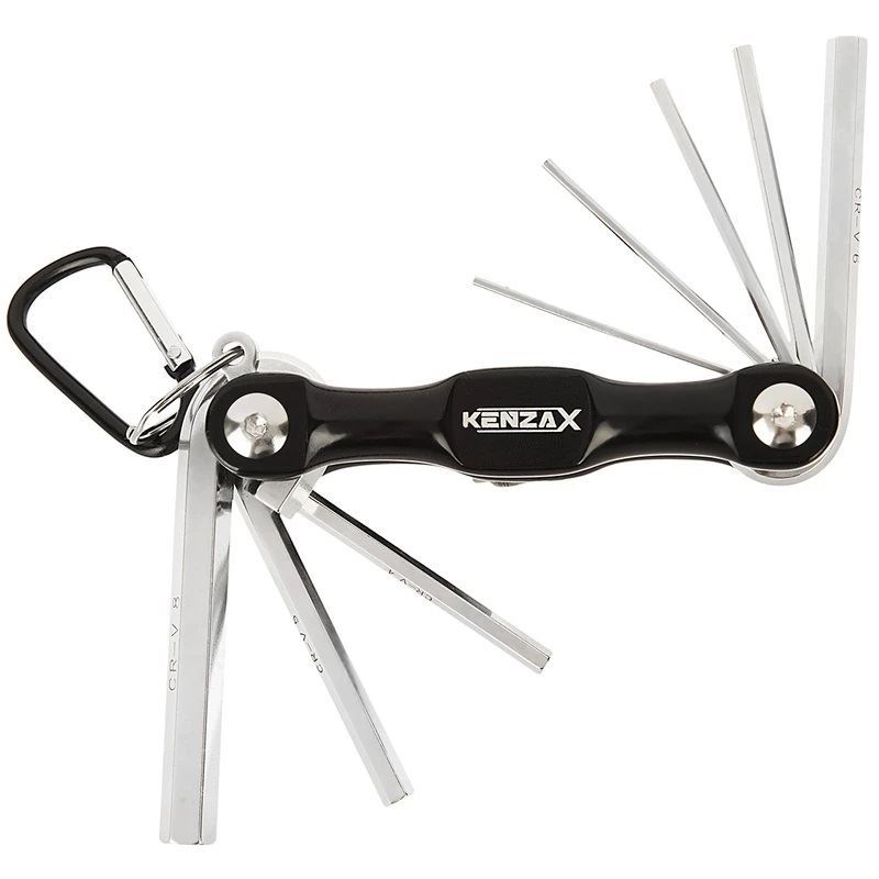 ست آچار آلن 8 پارچه چاقویی 6 گوش کنزاکس KENZAX کد KHK-108 1*L42