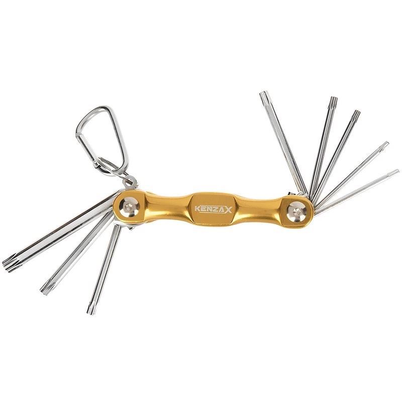ست آچار آلن 8 پارچه چاقویی ستاره ای کنزاکس KENZAX کد KTK-108 1*L42