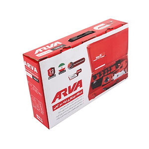 اتو لوله سبز پلیمر کیفی با لوازم مدل 2302 آروا ARVA 1*M43