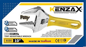 آچار فرانسه 10 اینچ حرفه ای کنزاکس KENZAX کد KWP-310 1*L72