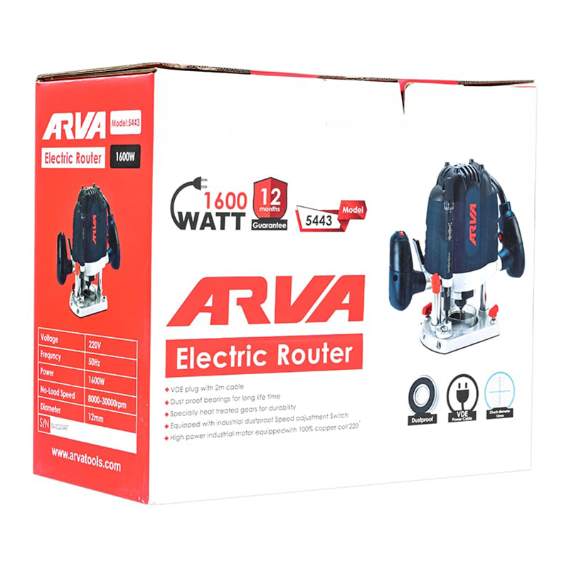 اور فرز 1600 وات مدل 5443 آروا  ARVA 