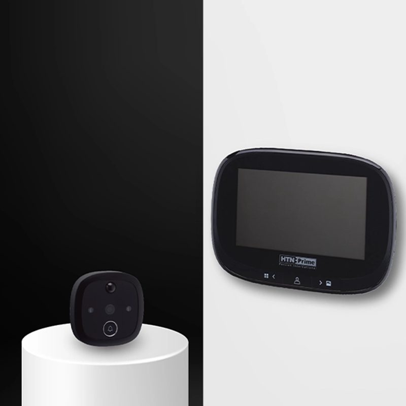 چشمی درب الکترونیکی مشکی پرایم DW-6280 PRO 