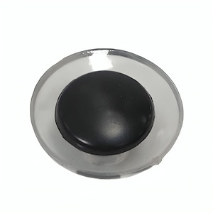 دستگیره کابینت تک پیچ ساتن مشکی R112 میلوکس MILUX