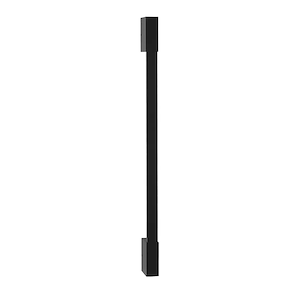 دستگیره دو پیچ ورودی (حیاطی) مشکی مات 60 س.م پرایم کد 5384L (S.A)