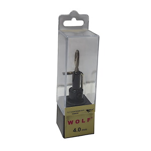 مته خزینه مدادی 4 بدنه دو پیچ ولف WOLF
