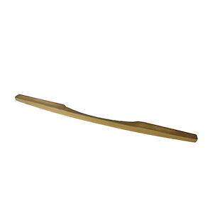 دستگیره کابینتی دو پیچ طلایی براق سایز 320-256 کد 27T برونتیل BRONTEEL