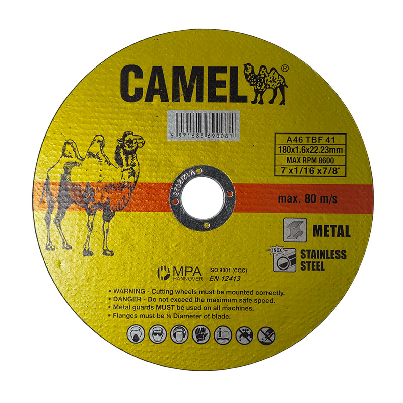 صفحه استیل بر 1/6 * 180 کمل CAMEL 
