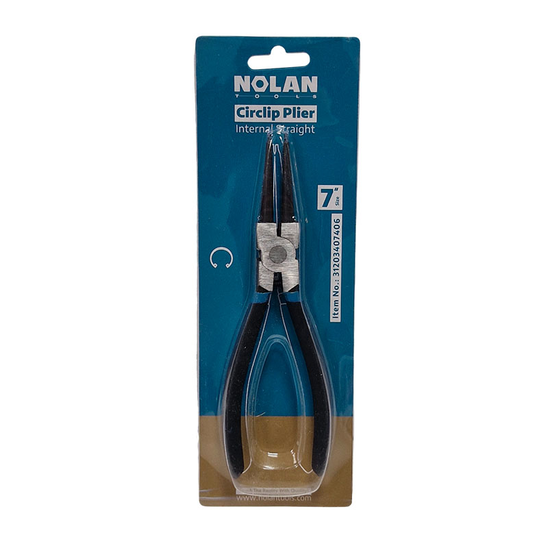 انبر خار جمع کن 7 اینچ سر صاف نولان NOLAN 