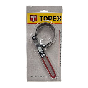 آچار فیلتر بازکن تسمه ای 85-73 کد T-701 تاپکس TOPEX