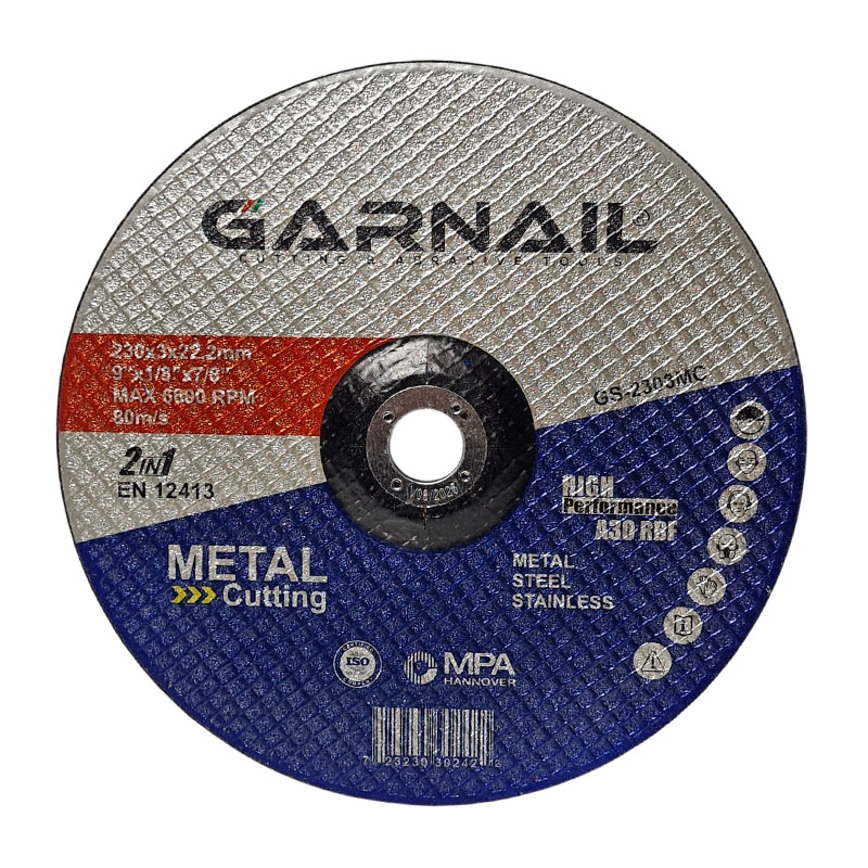 صفحه برش آهن 3*230 کد GS-2303MC گارنیل GARNAIL L23*1