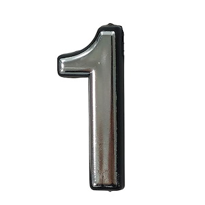 شماره آپارتمان کروم کوچک یک 1 S.A