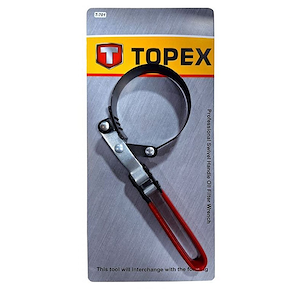 آچار فیلتر بازکن تسمه ای 110-95 تاپکس TOPEX کد T-701