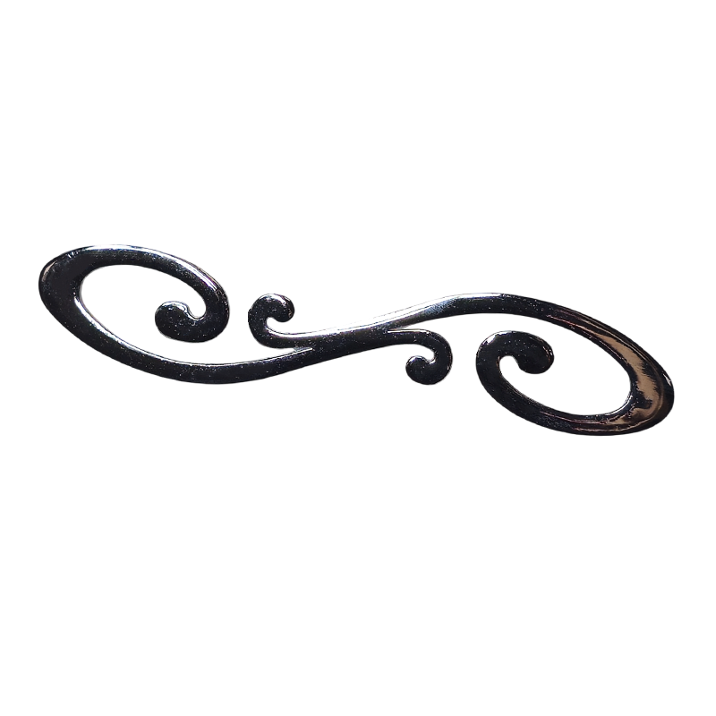 دستگیره کابینت دو پیچ کروم R214-160 میلوکس MILUX 1*C12