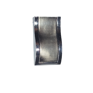 دستگیره کابینت تک پیچ کروم R115 میلوکس MILUX