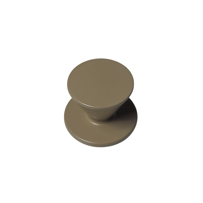 دستگیره کابینتی تک پیچ مدل TORNADO  CARAMEL زئوس ZEUS 1*H82