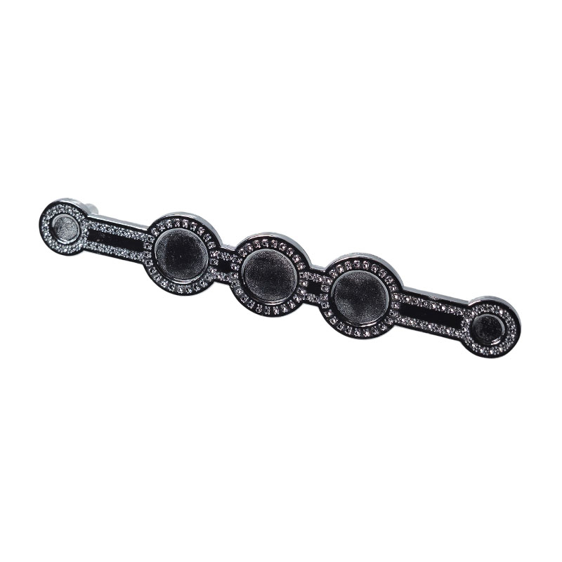 دستگیره کابینت دو پیچ کروم R203-160CP میلوکس MILUX C12*1