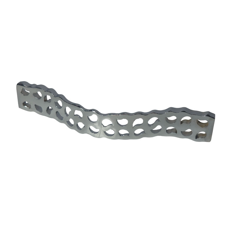 دستگیره کابینت دو پیچ کروم R206-128CP میلوکس MILUX 1*C14  بابونه7*12