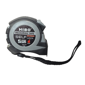 متر فلزی 5/5 متری ترمز دار اتومات هیبو HIBO مدل 26G-5525