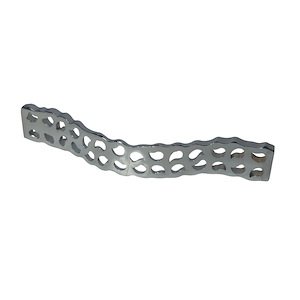 دستگیره کابینت دو پیچ کروم R206-128CP میلوکس MILUX