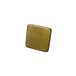 دستگیره کابینتی تک پیچ طلایی مات سایز 001  کد 46 برونتیل BRONTEEL
