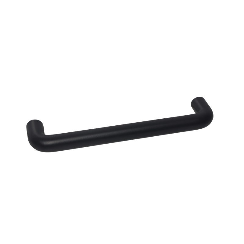 دستگیره کابینتی دو پیچ مدل TRYSTسایز 64 BLACK زئوس ZEUS 1*H82
