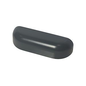 دستگیره کابینتی دو پیچ مدل WAVE سایز 95 DARK GRAY زئوس ZEUS