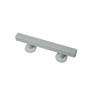 دستگیره کابینتی دو پیچ مدل PILLAR سایز 64 WHITE زئوس ZEUS