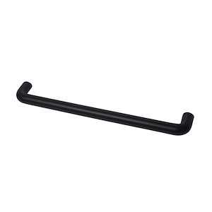 دستگیره کابینتی دو پیچ مدل TRYSTسایز 192 BLACK زئوس ZEUS