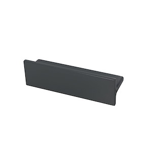 دستگیره کابینتی دو پیچ مدل T سایز 96 DARK GRAY زئوس ZEUS