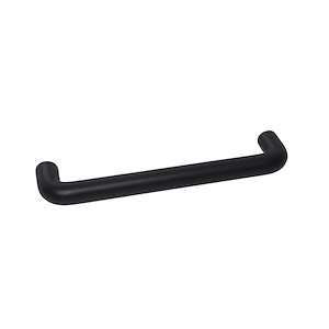 دستگیره کابینتی دو پیچ مدل TRYSTسایز 64 BLACK زئوس ZEUS