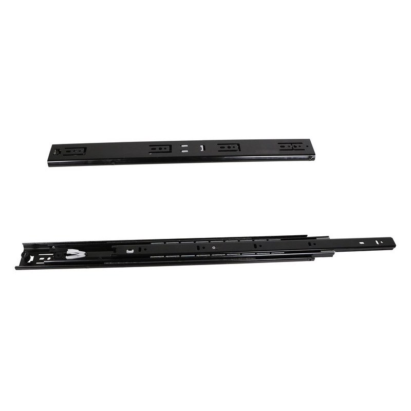 ریل ساچمه ای سه تکه آرام بند مشکی کد BFS 35 سارو SARO 1*Z02/2  بابونه5*12