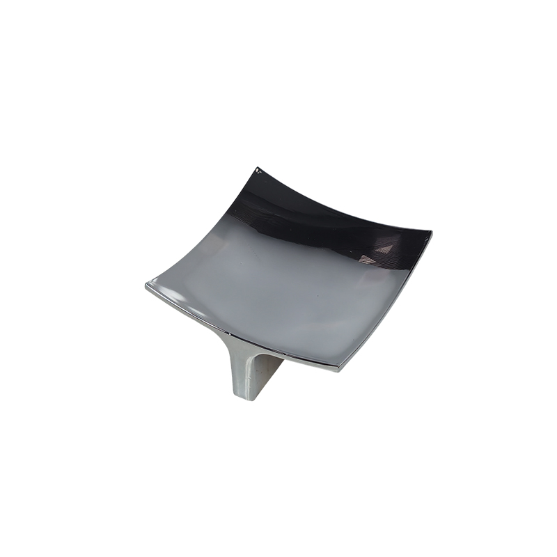 دستگیره کابینتی مربعی دوپیچ کروم براق رکس 5220 سایز 60  S.A 1*M73