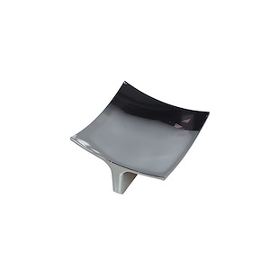 دستگیره کابینتی مربعی دوپیچ کروم براق رکس 5220 سایز 60  S.A