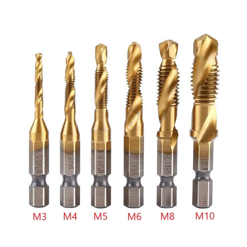 ست مته قلاویز 6 عددی M3-M10 پلاتینیوم PLATINUM 