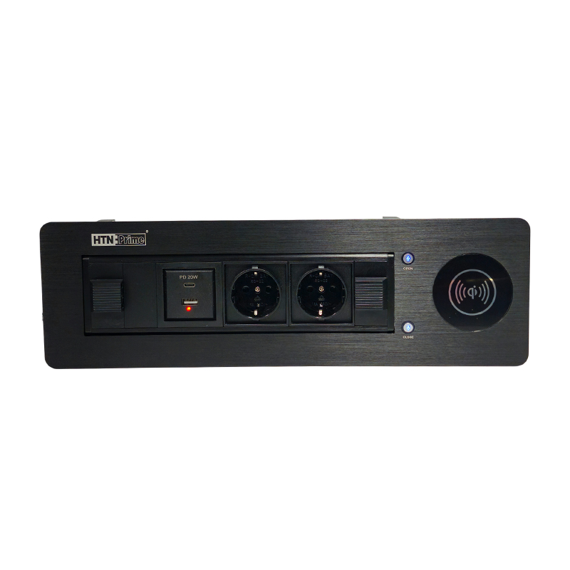 پریز برق با اسپیکر بلوتوثی و شارژ بی سیم مدل HPD-098 پرایم PRIME 