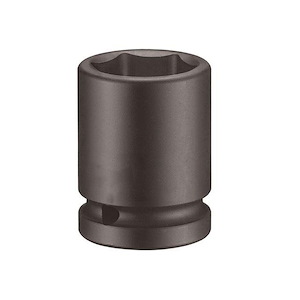 بکس تکی 3/4 اینچ کوتاه 6 پر مشکی سایز 24 توسن TOSAN