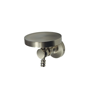 جا صابون کروم مات میلوکس مدل ژیکس ساده 6140