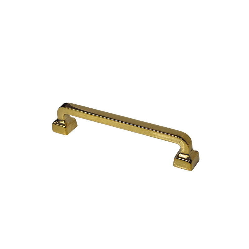 دستگیره کابینتی دو پیچ طلایی براق سایز 128 کد 43 برونتیل BRONTEEL 1*C44