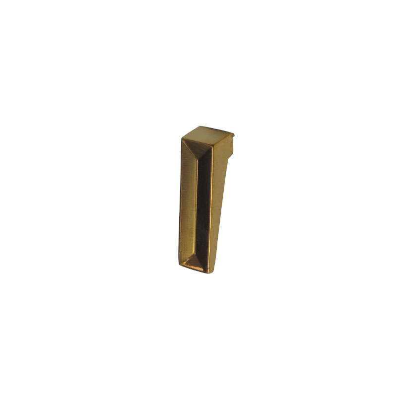 دستگیره کابینتی تک پیچ طلایی مات کد 001-45 برونتیل BRONTEEL 1* C52