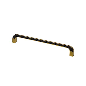 دستگیره کابینتی دو پیچ طلایی براق سایز 192 کد 41 برونتیل BRONTEEL