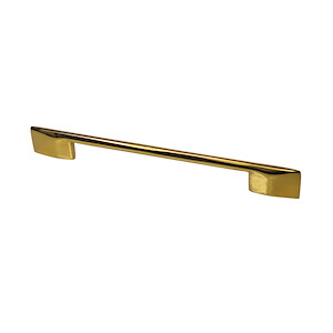 دستگیره کابینتی دو پیچ طلایی براق سایز 256-224 کد 50 برونتیل BRONTEEL