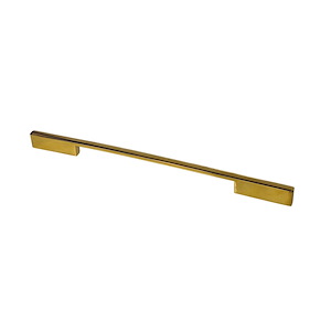 دستگیره کابینتی دو پیچ طلایی براق سایز 256-288 کد 32 برونتیل BRONTEEL