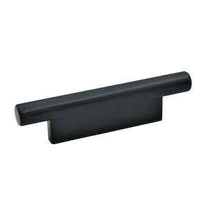 دستگیره کابینتی دو پیچ مدل HARMONY سایز 64 BLACK زئوس ZEUS