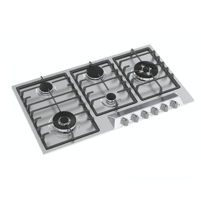 اجاق گاز 5 شعله استیل کد 723 رپال REPAL 