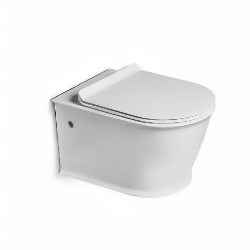 توالت فرنگی وال هنگ مشکی مات مدل B2396-BWT-DA (به سفارش اروپا) مرآس MERASSE لاله22*12