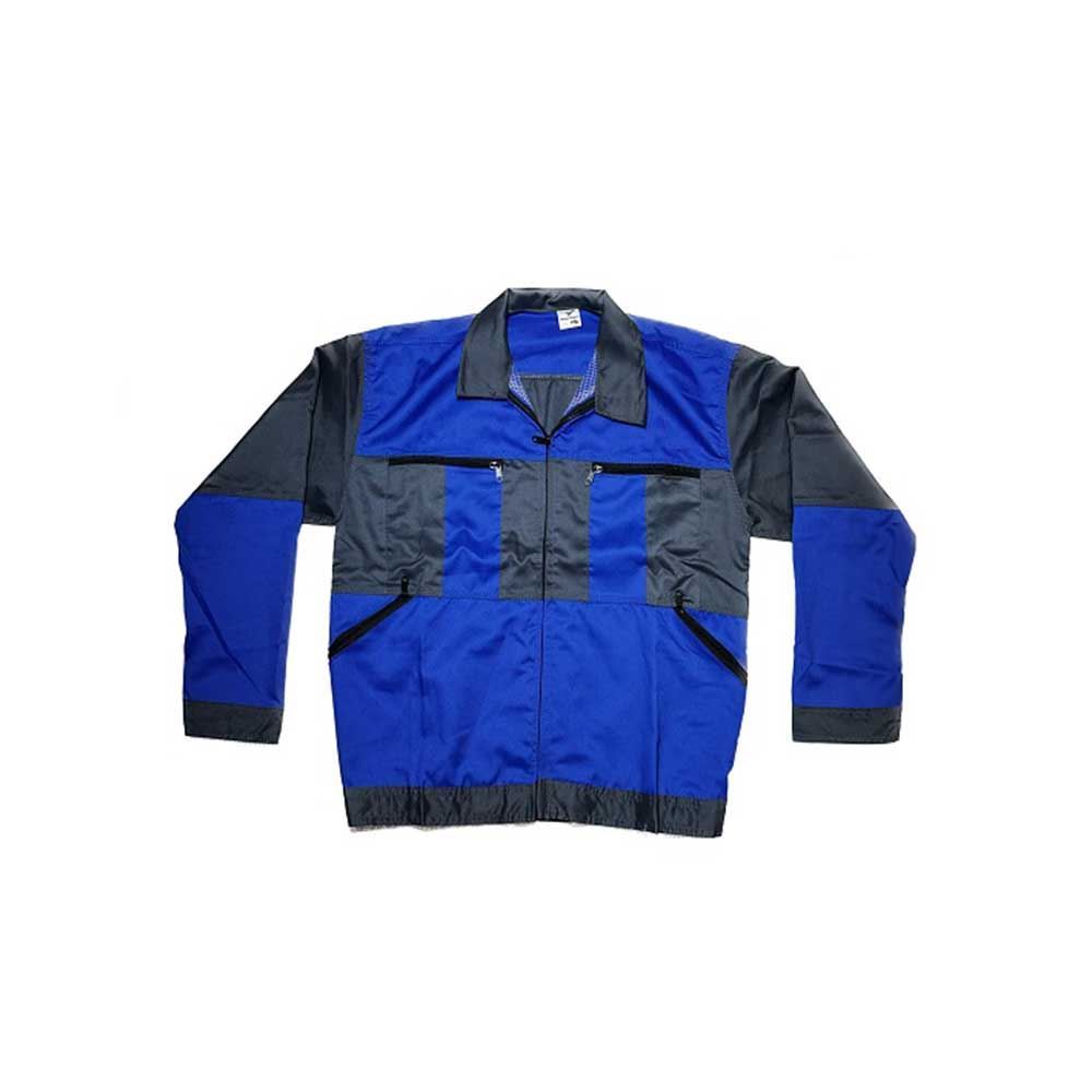 لباس کار دو تکه آبی طوسی سایز (S.A) XL 