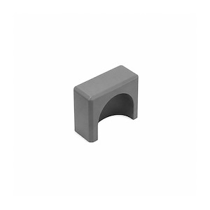 دستگیره کابینتی دو پیچ مدل ARC سایز 32 DARK GRAY زئوس ZEUS