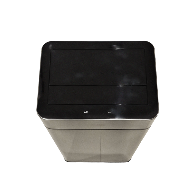 سطل زباله 40 لیتری باسنسور با درب پروانه ای با سطل داخلی مدل HTD 742-40L پرایم PRIME 
