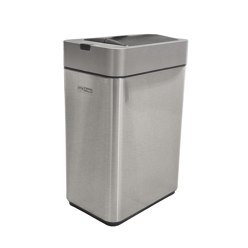 سطل زباله 9 لیتری باسنسور با درب پروانه ای مدل HTD 752-9L پرایم PRIME 