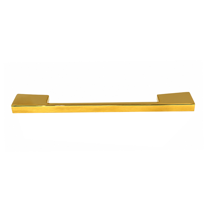 دستگیره کابینتی دو پیچ طلایی براق سایز 192-224 کد 49B برونتیل BRONTEEL 